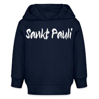 st pauli hamburg - Baby Organic Hoodie Baby Cruiser von Stanley/Stella - Navy - Vorne