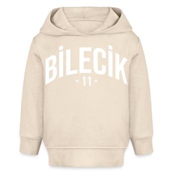 Bilecik 11 Türkei Turkiye Geschenk Urlaub Türk - Baby Organic Hoodie Baby Cruiser von Stanley/Stella - Natur - Vorne