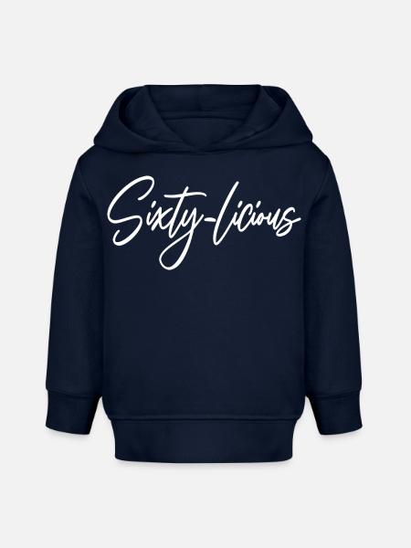 Sixty-Licious Funny 60th Birthday Party Men Women - Baby Organic Hoodie by Stanley/Stella - navy