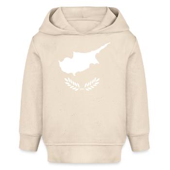Cyprus Style Design T-Shirt - Baby Organic Hoodie by Stanley/Stella - soft Ecru - Front
