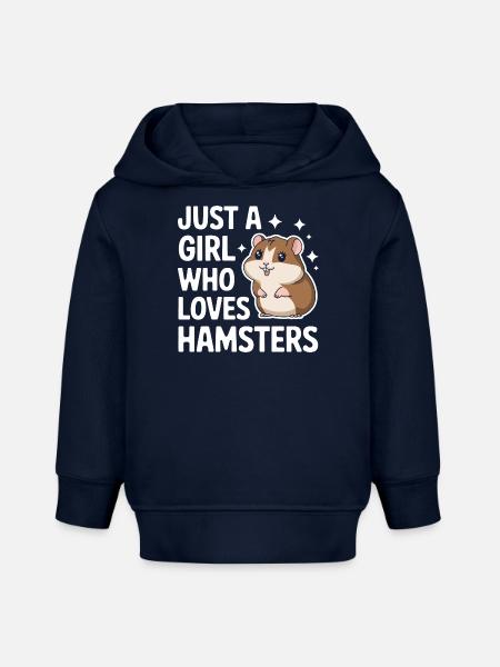 Hamster - Baby Organic Hoodie Baby Cruiser von Stanley/Stella - Navy