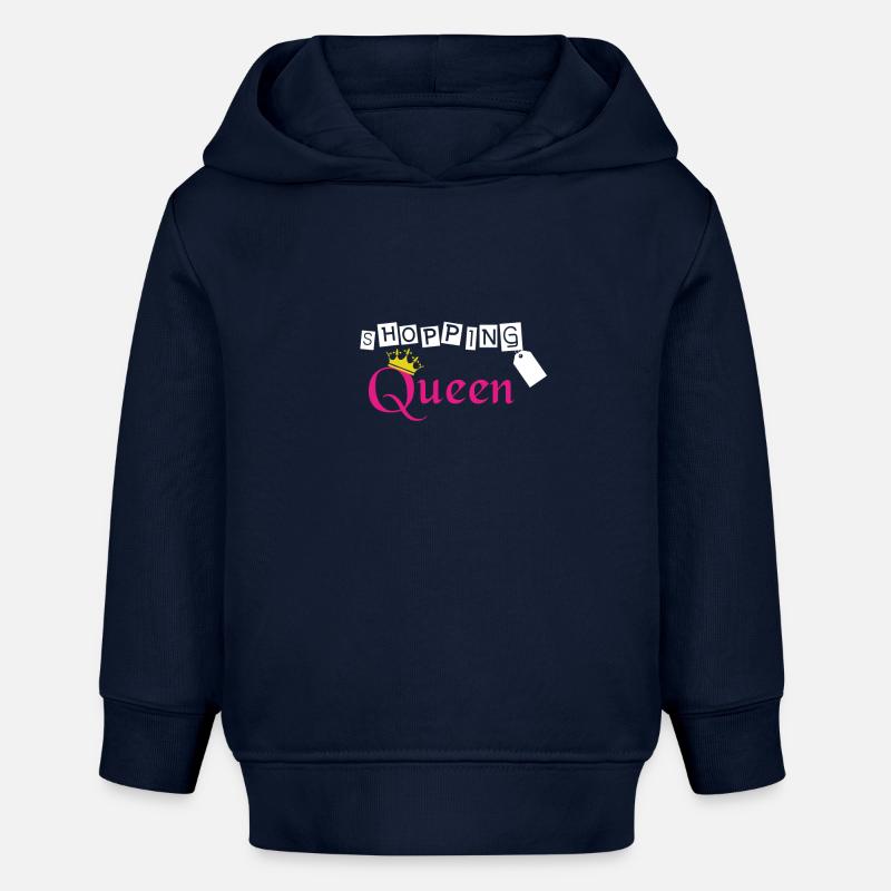 Shopping Queen - Shopping Queen - Sweat à capuche bébé bio Stanley/Stella - bleu marine