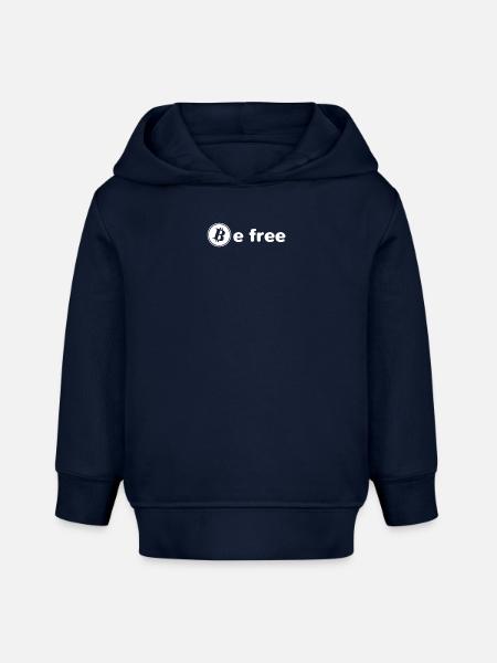 BTC be free - Baby Organic Hoodie Baby Cruiser von Stanley/Stella - Navy