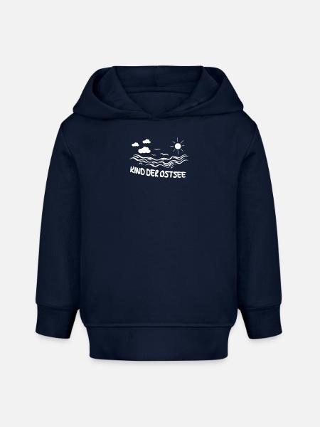 Kind der Ostsee - Baby Organic Hoodie Baby Cruiser von Stanley/Stella - Navy