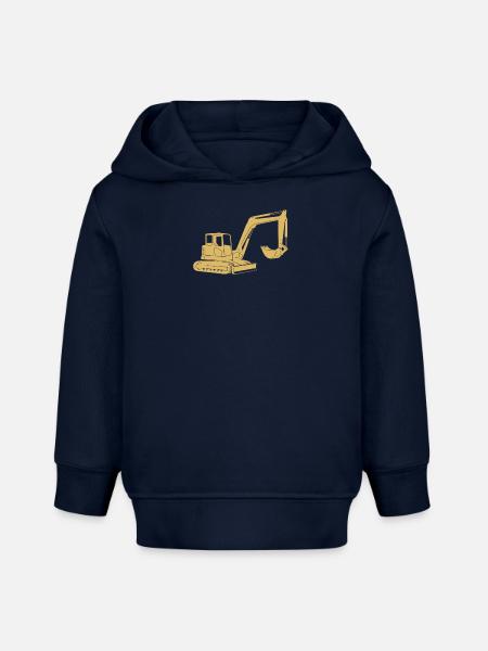 Baggerfahrer geschenkideen - Baby Organic Hoodie Baby Cruiser von Stanley/Stella - Navy