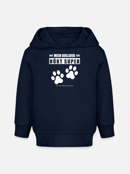 Bulldog - Baby Organic Hoodie Baby Cruiser von Stanley/Stella - Navy