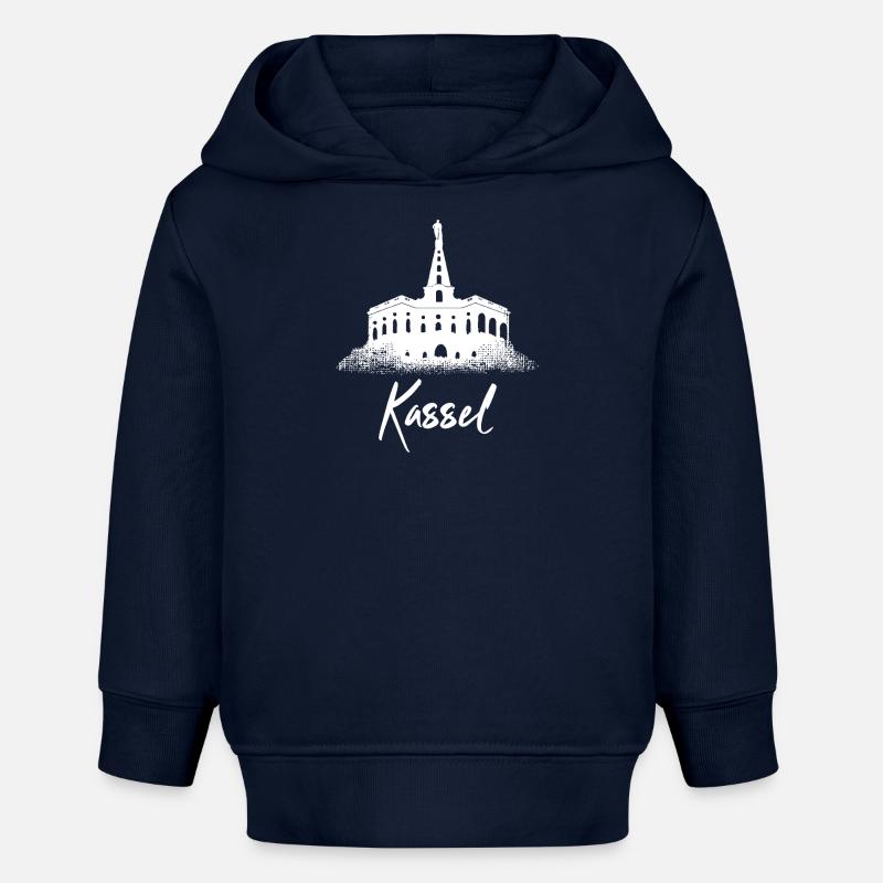 Kassel - Sweat à capuche bébé bio Stanley/Stella - bleu marine