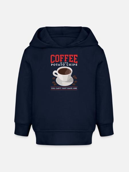 Kaffee Kaffeeliebhaber | Kaffeetrinker Geschenk - Baby Organic Hoodie Baby Cruiser von Stanley/Stella - Navy