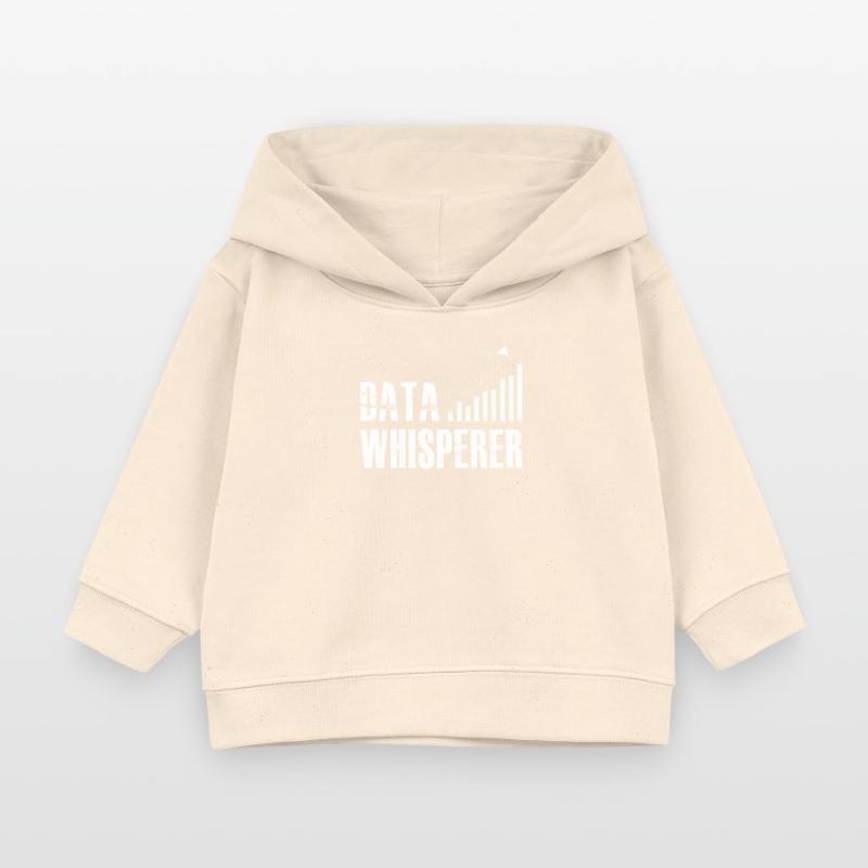Data Whisperer Science Analyst Software Engineer Baby Organic Hoodie by Stanley/Stella