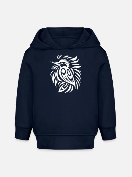 Specht Ureinwohner Amerikas Tierkreis - Baby Organic Hoodie Baby Cruiser von Stanley/Stella - Navy