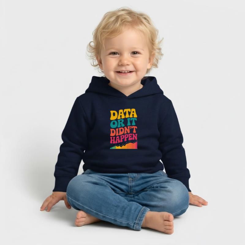 Data Analyst Data Scientist Data Engineer Data Or Baby Organic Hoodie Baby Cruiser von Stanley/Stella