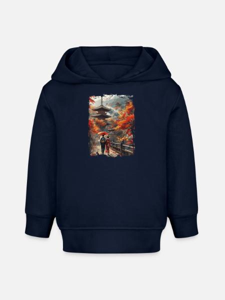 Japan - Baby Organic Hoodie Baby Cruiser von Stanley/Stella - Navy