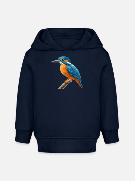 Eisvögel Eisvogel - Baby Organic Hoodie Baby Cruiser von Stanley/Stella - Navy