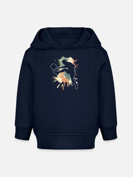 Fußball Fußballer - Baby Organic Hoodie Baby Cruiser von Stanley/Stella - Navy