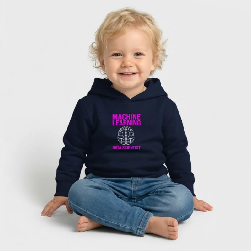 Coder Programmer GPT Baby Organic Hoodie by Stanley/Stella