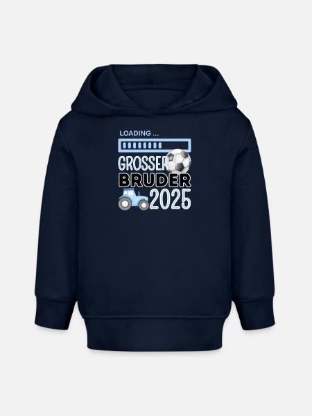 Großer Bruder - Baby Organic Hoodie Baby Cruiser von Stanley/Stella - Navy
