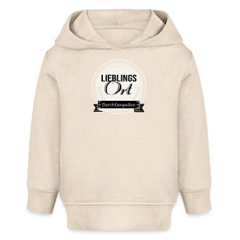 Lieblingsort Berchtesgaden - Baby Organic Hoodie Baby Cruiser von Stanley/Stella - Natur - Vorne