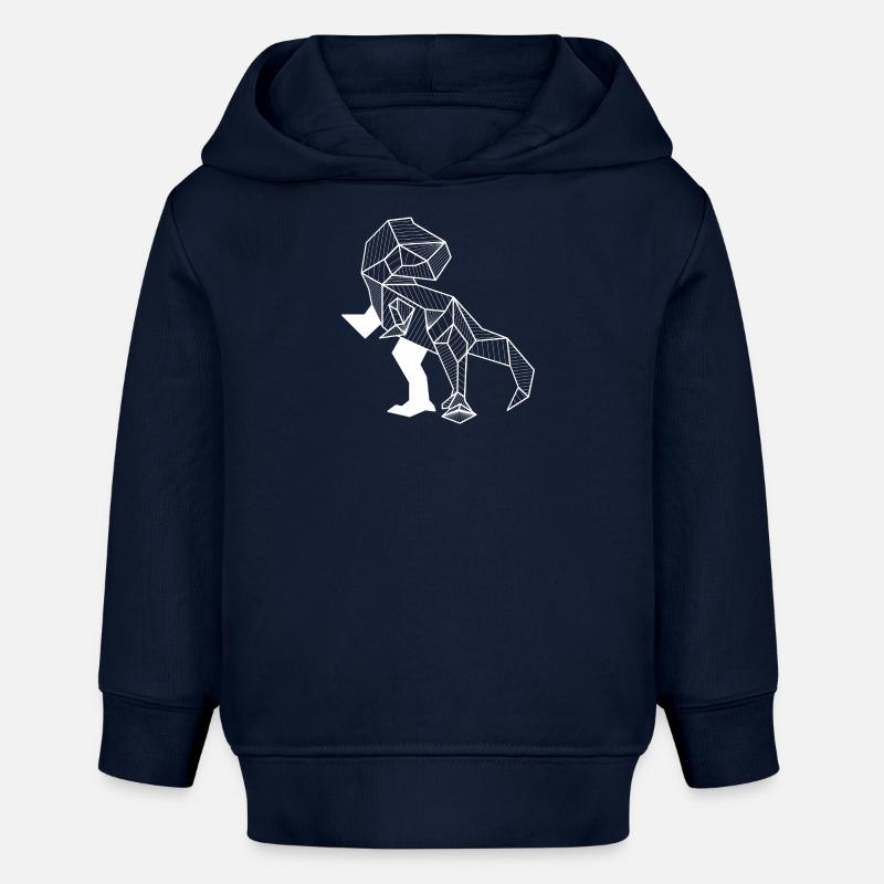 Trex - Sweat à capuche bébé bio Stanley/Stella - bleu marine