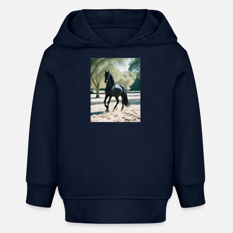 PRÉ - Sweat à capuche bébé bio Stanley/Stella - bleu marine