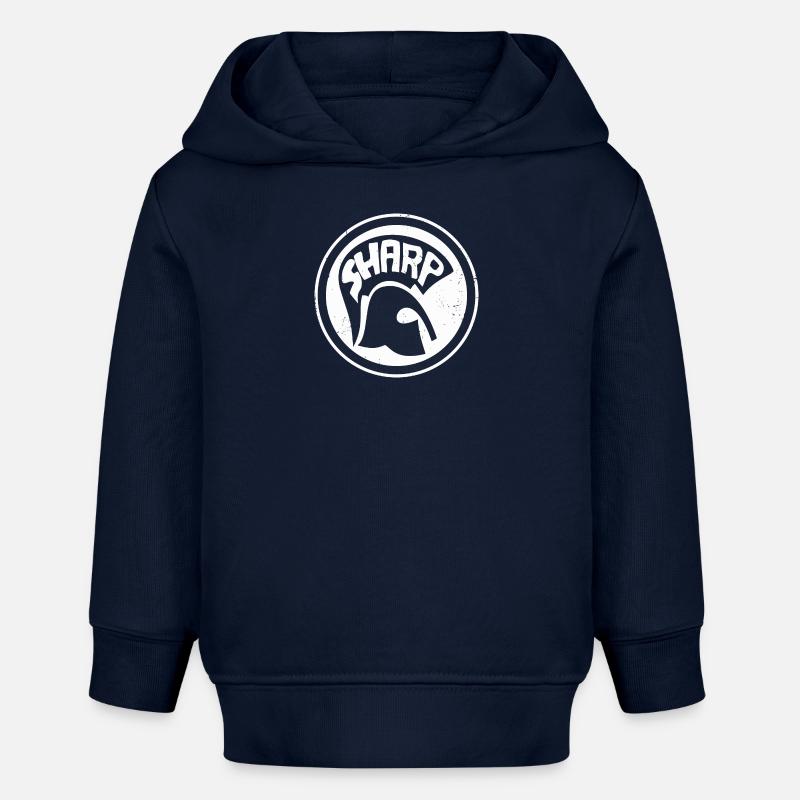 SHARP - SHARP - Baby Organic Hoodie by Stanley/Stella - navy