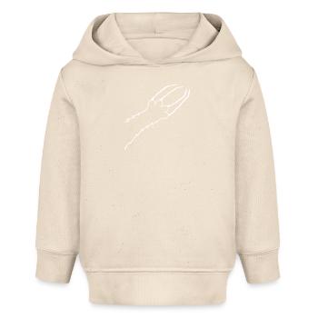 Cats, Claws, Paws, Paws, Claws, Scratches, Stripes - Baby Organic Hoodie by Stanley/Stella - soft Ecru - Front