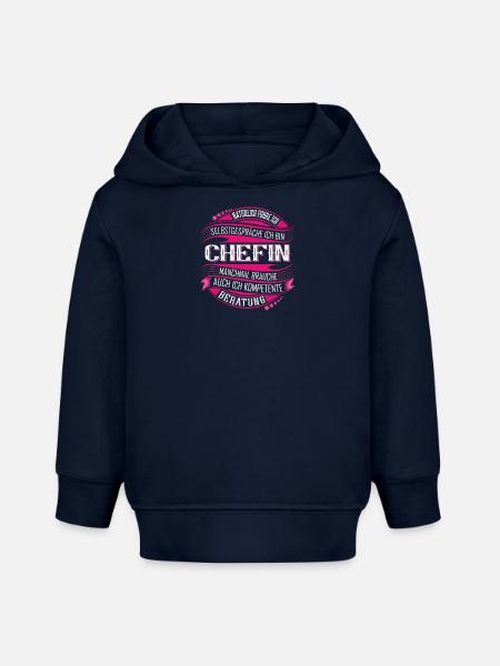 Chefin - Baby Organic Hoodie Baby Cruiser von Stanley/Stella - Navy