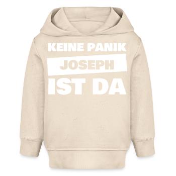 Joseph als Vorname - Baby Organic Hoodie Baby Cruiser von Stanley/Stella - Natur - Vorne