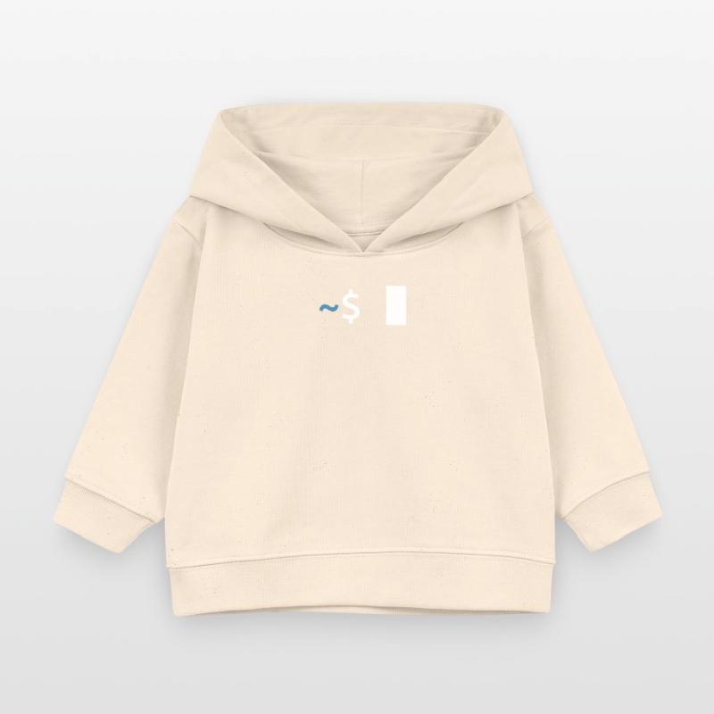 Linux Shell Command Baby Organic Hoodie Baby Cruiser von Stanley/Stella