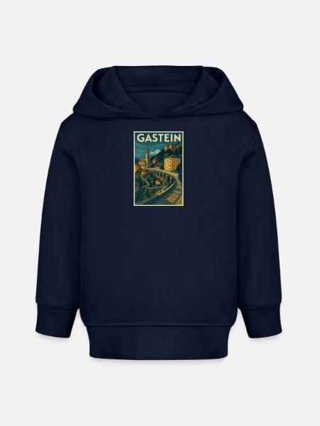 Bad Gastein - Baby Organic Hoodie Baby Cruiser von Stanley/Stella - Navy