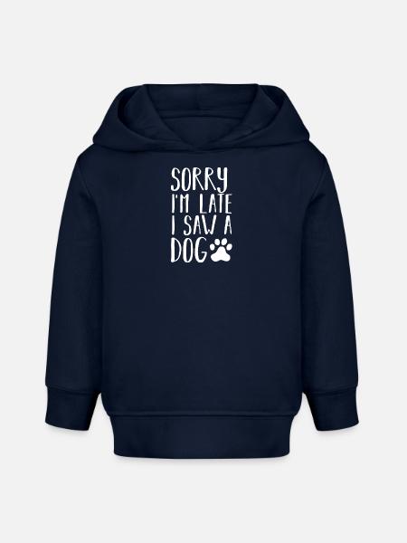 Hund Hunde - Baby Organic Hoodie Baby Cruiser von Stanley/Stella - Navy
