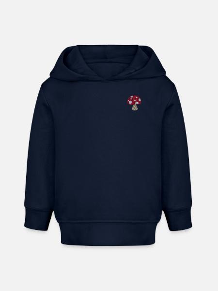 Pilz bestickt - Baby Organic Hoodie Baby Cruiser von Stanley/Stella - Navy