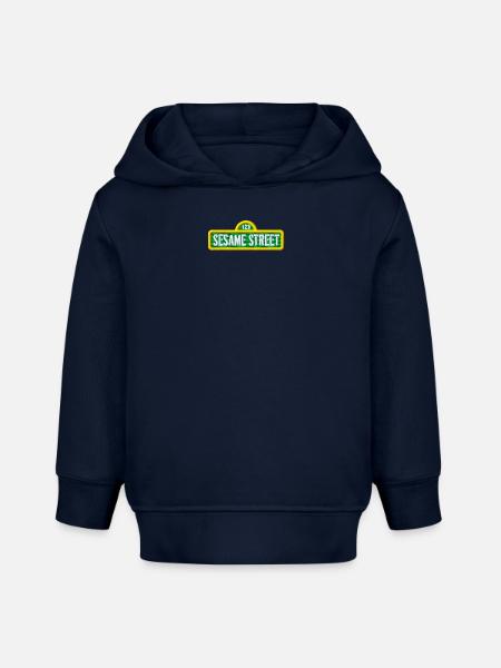 Sesamstraße Logo Als Stick - Baby Organic Hoodie Baby Cruiser von Stanley/Stella - Navy