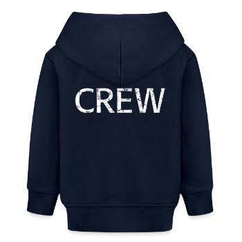 Crew Stage Techniker Vanstaltung - Baby Organic Hoodie Baby Cruiser von Stanley/Stella - Navy - Hinten
