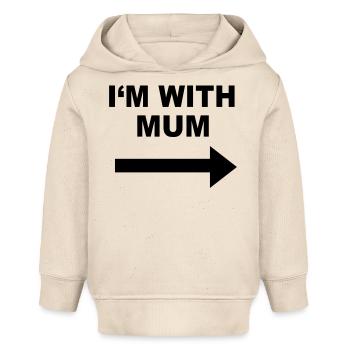 Baby - Baby Organic Hoodie Baby Cruiser von Stanley/Stella - Natur - Vorne