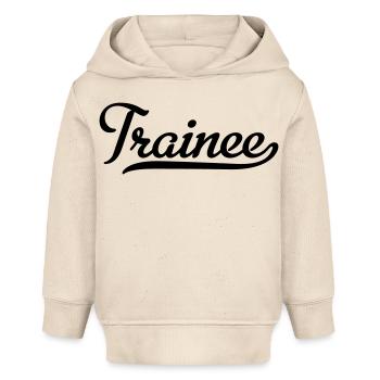 Trainee - Baby Organic Hoodie by Stanley/Stella - soft Ecru - Front
