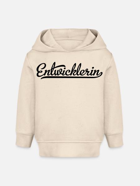 Entwicklerin - Baby Organic Hoodie Baby Cruiser von Stanley/Stella - Natur