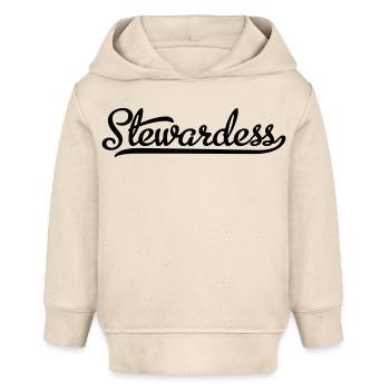 Stewardess - Baby Organic Hoodie Baby Cruiser von Stanley/Stella - Natur - Vorne