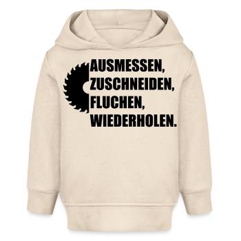 fluchen - Baby Organic Hoodie Baby Cruiser von Stanley/Stella - Natur - Vorne