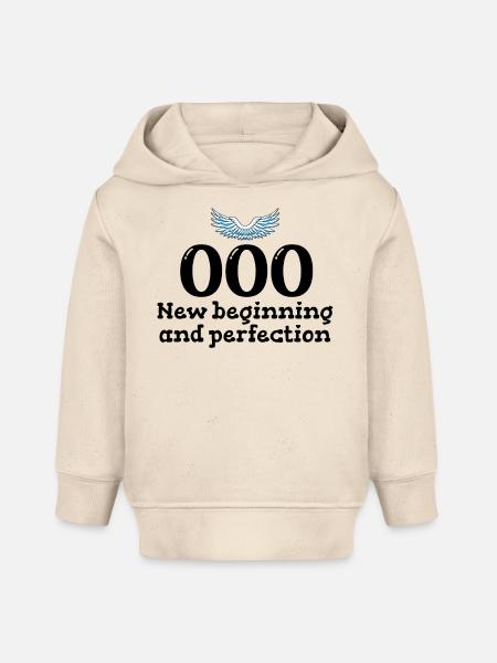 Engelszahl 000 - Baby Organic Hoodie Baby Cruiser von Stanley/Stella - Natur