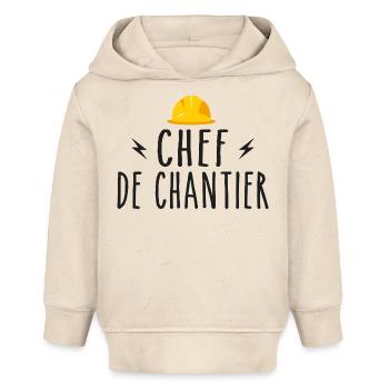 Site Manager - Baby Organic Hoodie by Stanley/Stella - soft Ecru - Front