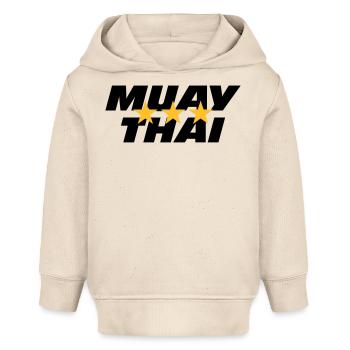 Muay Thai - Baby Organic Hoodie Baby Cruiser von Stanley/Stella - Natur - Vorne