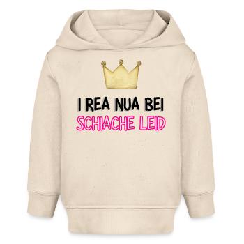 Lustiger Baby Spruch Mädchen – frech & süß - Baby Organic Hoodie Baby Cruiser von Stanley/Stella - Natur - Vorne