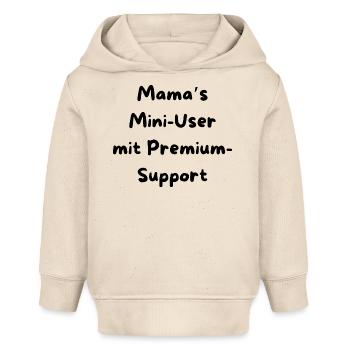 Mamas User - Baby Organic Hoodie Baby Cruiser von Stanley/Stella - Natur - Vorne