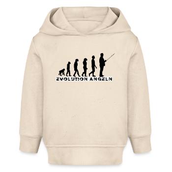 Angeln - Baby Organic Hoodie Baby Cruiser von Stanley/Stella - Natur - Vorne