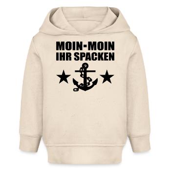 Moin - Baby Organic Hoodie Baby Cruiser von Stanley/Stella - Natur - Vorne