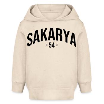 Sakarya 54 Türkei Turkiye Geschenk Urlaub TR Türk - Baby Organic Hoodie Baby Cruiser von Stanley/Stella - Natur - Vorne