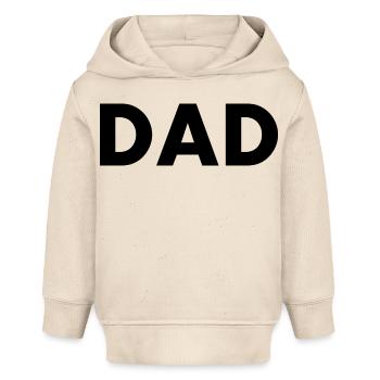Dad - Baby Organic Hoodie Baby Cruiser von Stanley/Stella - Natur - Vorne