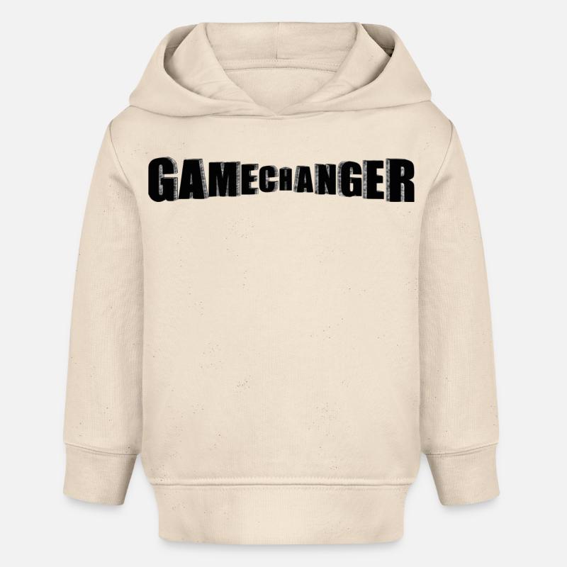 CHANGER LA DONNE - Sweat à capuche bébé bio Stanley/Stella - écru doux