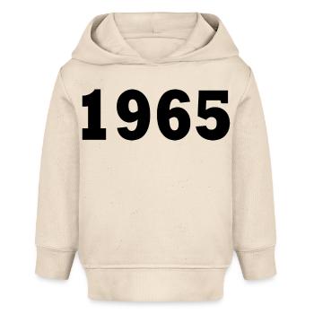 1965 - Baby Organic Hoodie Baby Cruiser von Stanley/Stella - Natur - Vorne