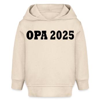 Opa 2025 - Baby Organic Hoodie Baby Cruiser von Stanley/Stella - Natur - Vorne